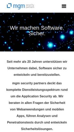 Vorschau der mobilen Webseite www.securenet.de, SecureNet GmbH