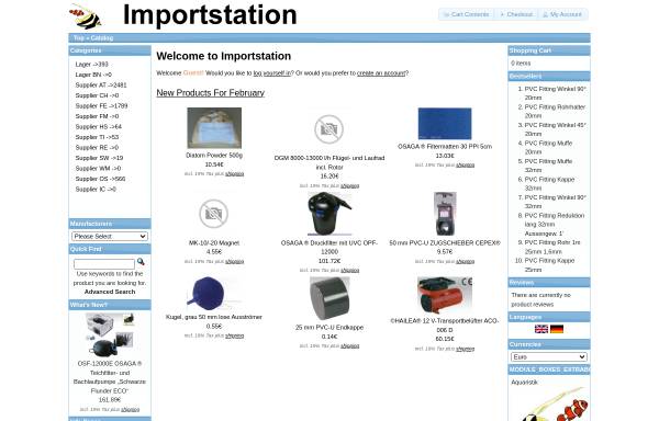 Vorschau von www.importstation.de, Importstation