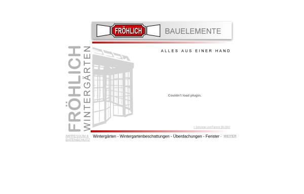 Vorschau von www.bauelemente-oldenburg.de, Froehlich Bauelemente GmbH