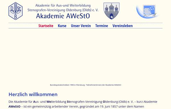 Vorschau von www.awesto.de, Akademie AWeStO