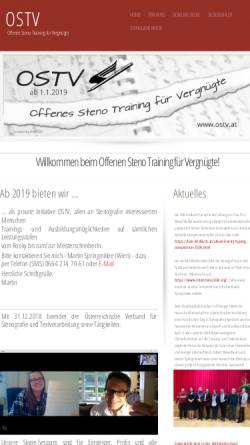 Vorschau der mobilen Webseite www.ostv.at, OSTV Österreichischer Verband für Stenografie und Textverarbeitung