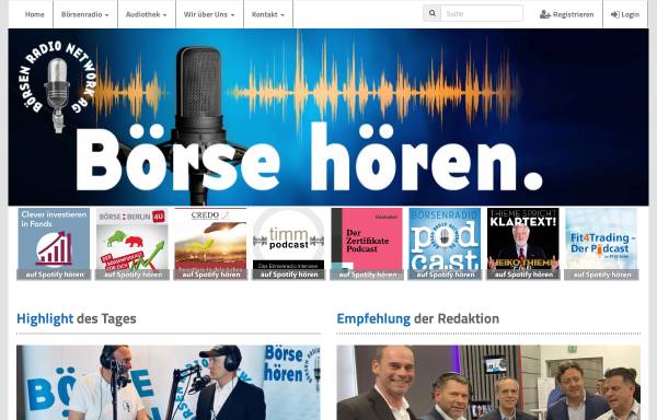 Vorschau von www.brn-ag.de, Börsen Radio Network AG
