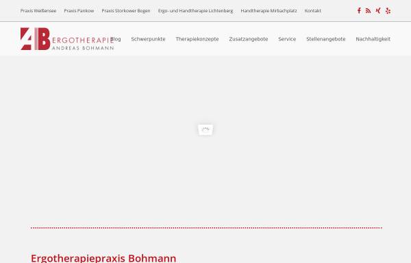 Vorschau von www.ergotherapie-bohmann.de, Ergotherapie-Bohmann