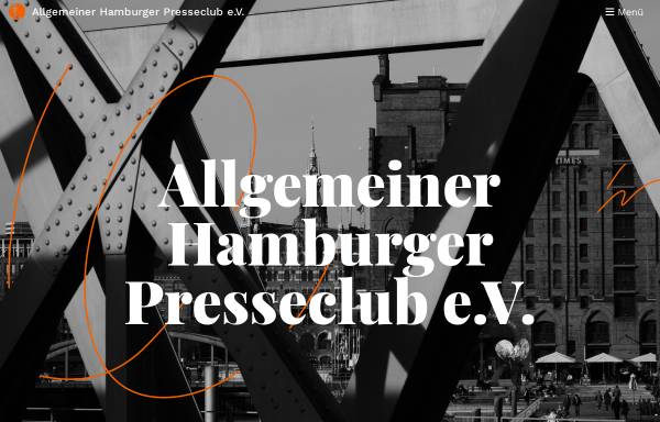 Vorschau von www.hamburger-presseclub.de, Allgemeiner Hamburger Presseclub e.V.