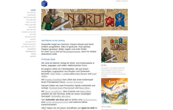 Vorschau von www.kronberger-spiele.de, Kronberger Spiele