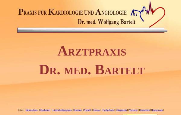 Vorschau von www.angiologie-kardiologie.eu, Bartelt, Wolfgang Dr. med.