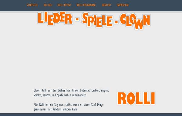 Vorschau von www.clown-rolli.de, Rolli