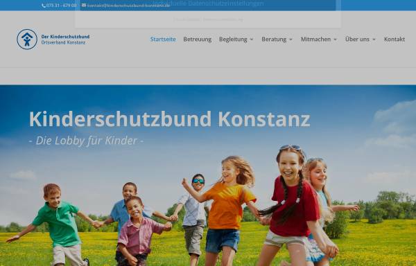 Vorschau von www.kinderschutzbund-konstanz.de, Deutscher Kinderschutzbund Ortsverband Konstanz e.V.