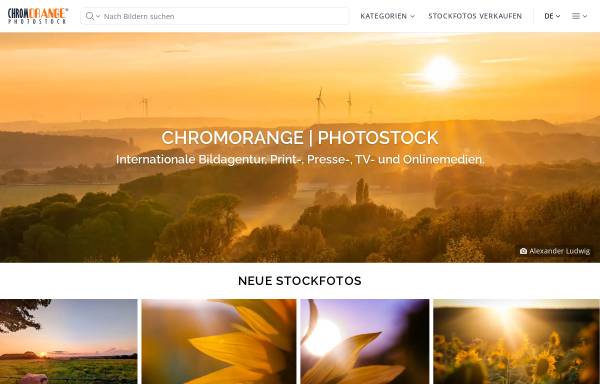 Vorschau von www.chromorange.de, Chromorange Bildagentur