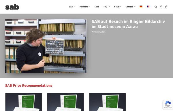 Vorschau von sab-photo.ch, SAB/ASBI - Schweizerische Arbeitsgemeinschaft der Bild-Agenturen und -Archive