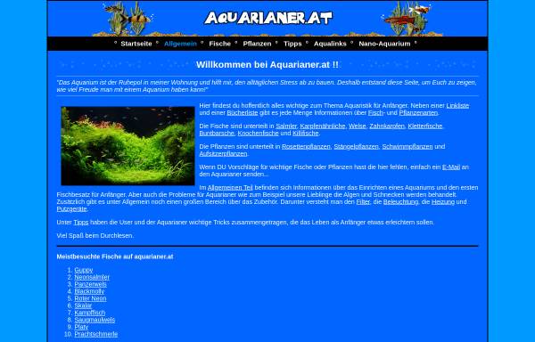 Vorschau von www.aquarianer.at, Aquarianer.at
