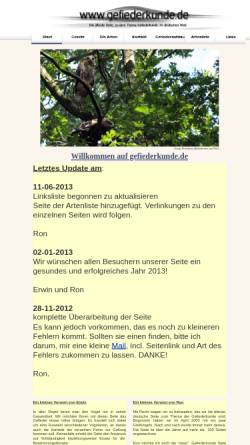 Vorschau der mobilen Webseite www.gefiederkunde.de, Gefiederkunde