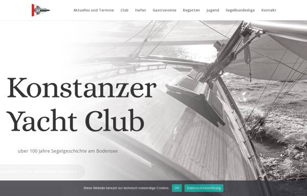 Vorschau von www.kyc-konstanz.de, Konstanzer Yacht Club e. V.