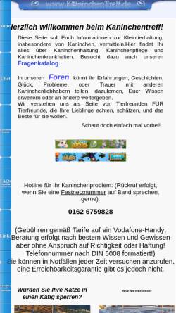 Vorschau der mobilen Webseite www.tierforen.de, Tierforen.de