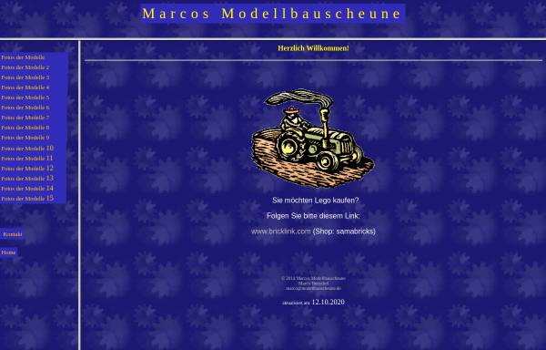 Vorschau von www.modellbauscheune.de, Marcos Modellbauscheune