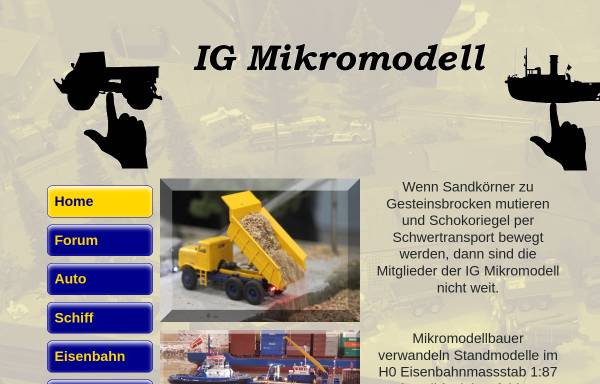 Vorschau von www.mikromodell.de, IG Mikromodell