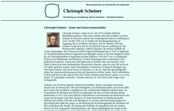 Vorschau von www.ingolstadt.de, Christoph Scheiner