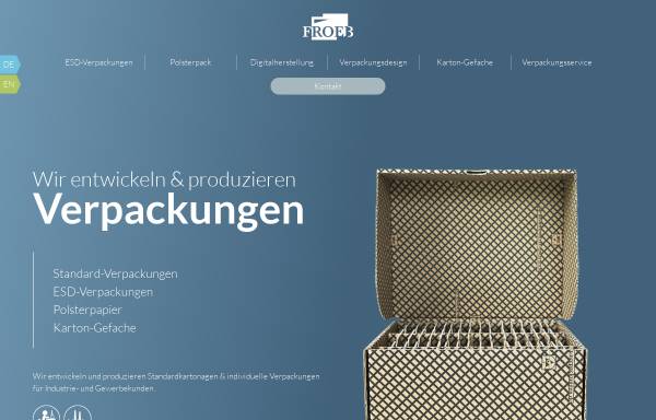 Vorschau von www.froeb-verpackungen.de, Froeb-Verpackungen GmbH