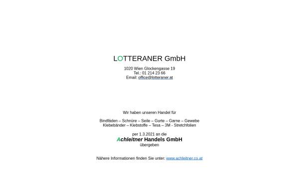 Vorschau von www.lotteraner.at, Ludwig Lotteraner GmbH