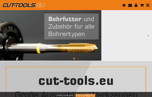Vorschau von www.cut-tools.de, KW-Tools, Inh. Kurt Weppert