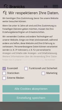 Vorschau der mobilen Webseite www.dic-asset.de, DIC Asset AG