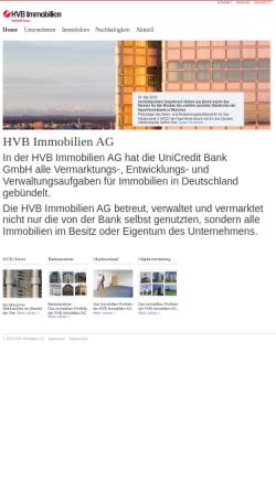 Vorschau der mobilen Webseite www.hvbimmobilien.com, HVB Immobilien AG