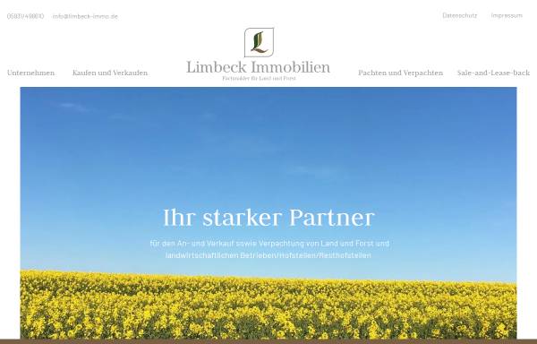 Vorschau von www.limbeck-immo.de, Limbeck Immobilien