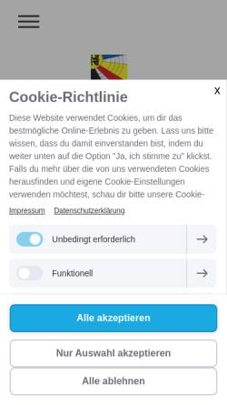 Vorschau der mobilen Webseite www.fseschenbach.ch, Feldschützen Eschenbach