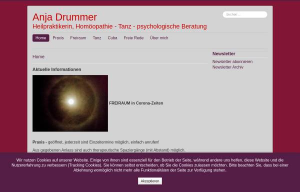 Vorschau von www.homoeopathie-forchheim.de, Anja Drummer - Praxis für Klassische Homöopathie