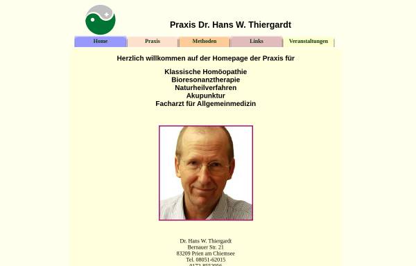 Dr. Hans W. Thiergardt