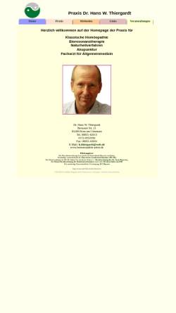 Dr. Hans W. Thiergardt