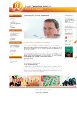Vorschau der mobilen Webseite doktor-quak.de, Dr. med. Thomas Quak