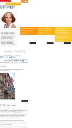 Vorschau der mobilen Webseite www.ostwest.ch, Kommunikation Ost-West