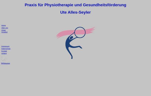 Vorschau von www.physiotherapie-alles-seyler.de, Physiotherapie und Gesundheitsförderung Alles-Seyler