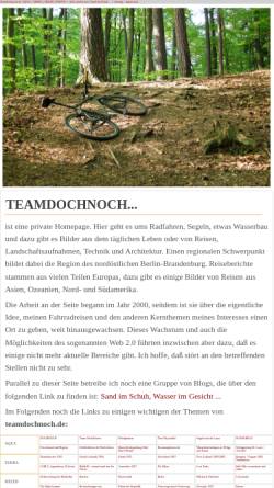 Vorschau der mobilen Webseite www.teamdochnoch.de, Reinhardt, Hendrik
