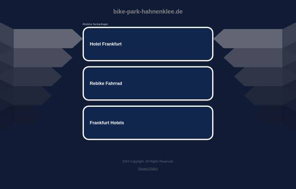 Vorschau von www.bike-park-hahnenklee.de, Bikepark Hahnenklee