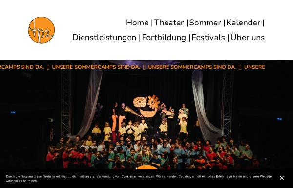 Vorschau von tpz-brixen.org, Theaterpädagogisches Zentrum Brixen