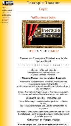 Vorschau der mobilen Webseite www.therapietheater.de, Therapie-Theater Reinfeld