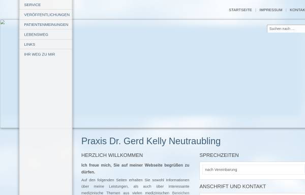Vorschau von www.dr-gerd-kelly.de, Dr. Gerd Kelly