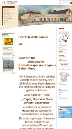 Vorschau der mobilen Webseite www.praxisklinik-dr-herr.de, Praxisklinik Dr. Herr