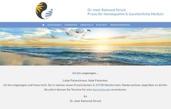 Vorschau von www.drstruck.de, Dr. med. Raimund Struck