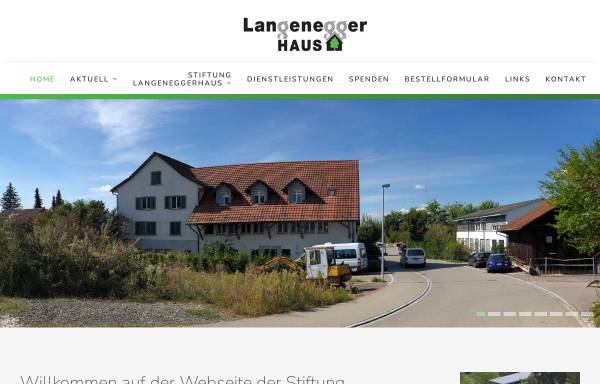 Vorschau von www.langeneggerhaus.ch, Stiftung Langeggerhaus Ossingen