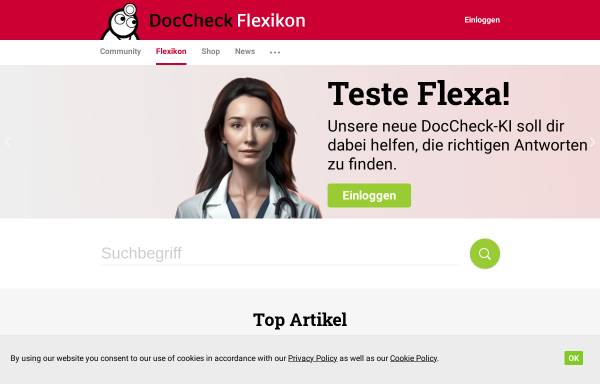 Vorschau von flexicon.doccheck.com, DocCheck/Flexicon: Morbus Scheuermann