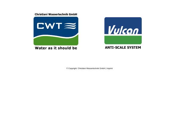 Vorschau von www.cwt-international.com, Christiani Wassertechnik GmbH