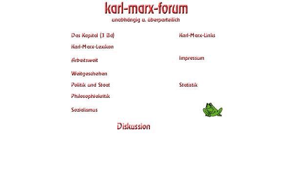 Vorschau von marx-forum.de, Internationales Marx-Forum
