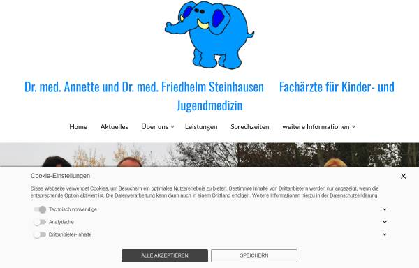 Vorschau von www.kinderarzt-gengenbach.de, Dr. med. Friedhelm Steinhausen
