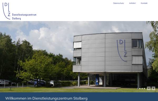 Vorschau von www.dlz-stolberg.de, Zentrum für industrieorientierte Dienstleistungen (DLZ) Stolberg GmbH