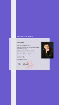 Vorschau der mobilen Webseite christianpogoda.de, Christian Pogoda