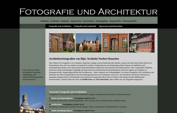 Vorschau von www.rauscher-architekt.de, Dipl.-Architekt Norbert Rauscher