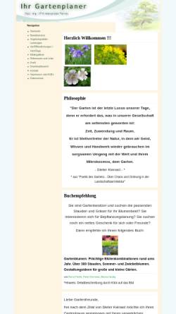 Vorschau der mobilen Webseite www.ihr-gartenplaner.com, Ihr Gartenplaner